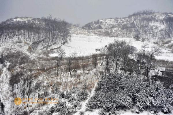 太行山冬季风景